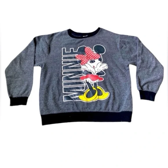 SOLD
DISNEY Minnie Mouse rare Gray Crew Neck Sweatshirt L (11/13) cotton shirt - Picture 12 of 15